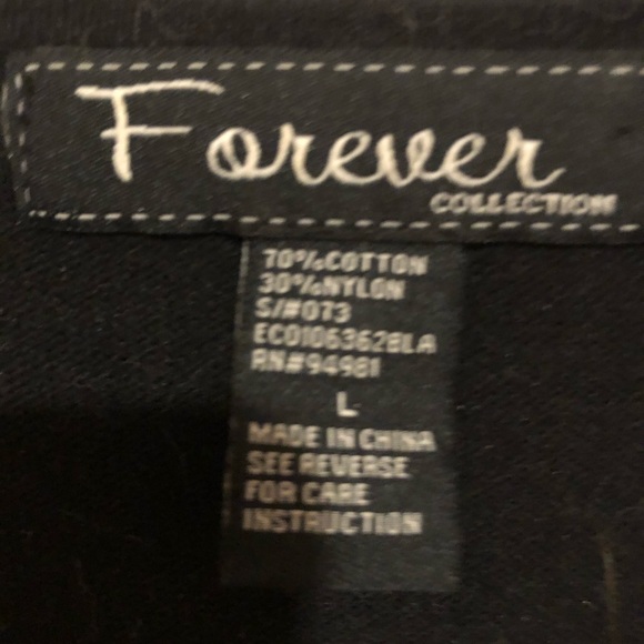 Forever 21 Rhinestone Embellished Sweater Size L - Picture 2 of 3